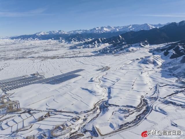 吉木萨尔渭户沟：雪落山林披银装 冬日画卷藏诗意