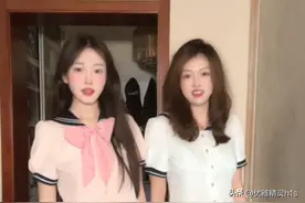 06年的女儿与82年的妈妈一起拍抖音，像姐妹闺蜜图片