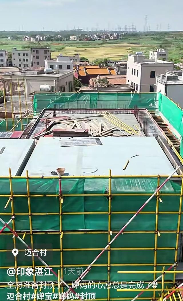 全红婵十五运夺冠，其老家又迎来大量游客，父亲：新房即将封顶