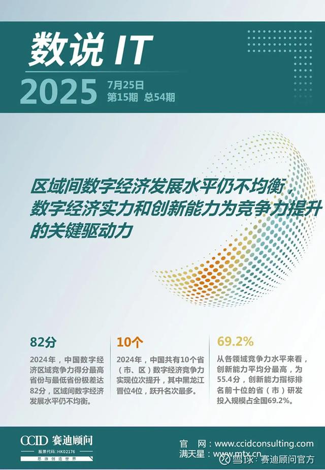赛迪顾问《IT2025（7月刊）》正式发布