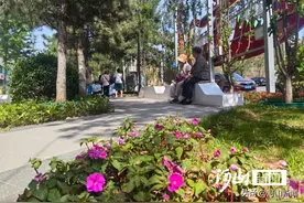 张家口工业西街附近新添一座面积约864平方米的怡园童趣公园图片