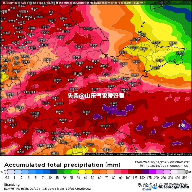 山东降雨拉开序幕！分析:今夜多地将迎暴雨，后期气候持续异常！