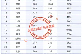 2024年度各省出生人口数据排行及点评图片
