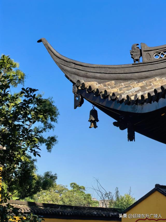 扬州文峰塔，京杭大运河畔四塔之一，塔园寺一体