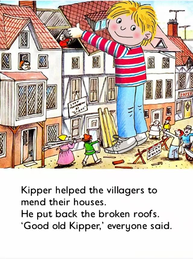 Kipper和巨人-英语绘本阅读和翻译详解
