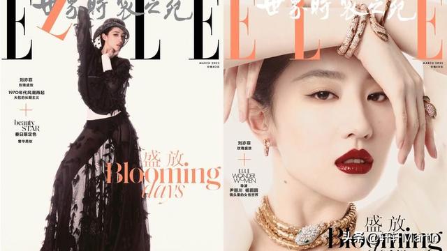 刘亦菲逛LV店被偶遇，试衣专注忘镜头	，网友：这“骨相”太能打了