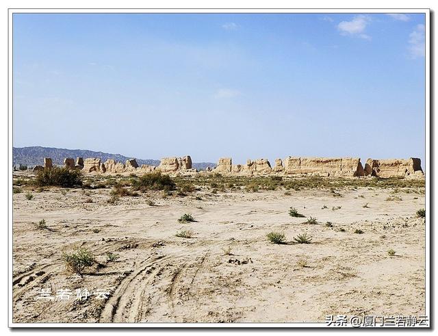 甘肃瓜州：丝路上的千年古城堡 - 六工城遗址