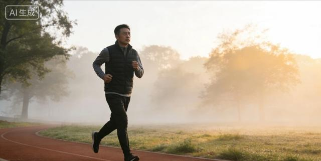 冬季慢跑别硬撑！中老年人记1个核心，护心不受伤	，守初衷长久跑