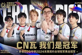 CN瓦的电竞元年，属于我们的冠军元年图片