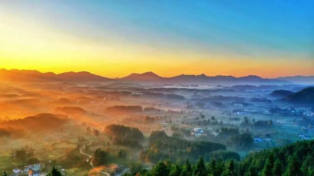 乡游黔中 · 凤冈县 进化镇丨银杏鎏金映古寨,高腔茶灯醉秋韵