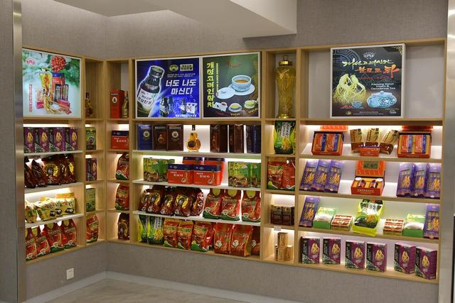 一江之隔带你看朝鲜-新建的开城高丽人参展览场