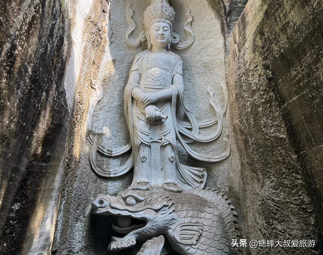 没有想到，浙江还有个“依山为寺”的景区，始建于东晋，超有料！