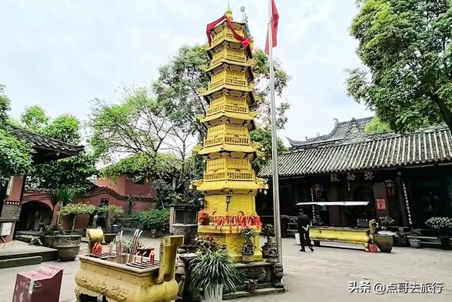 成都最神奇寺庙，寺内藏有县衙，这应该是全国唯一，地铁公交可达