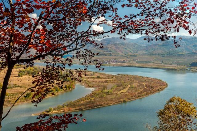 在千岛湖的深处，藏着一处风景绝美的地方叫红叶湾