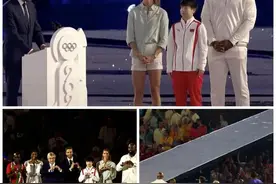 莎莎在巴黎闭幕式上干了件大事图片