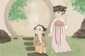 古人写给孩子的诗词，世界因你可爱，心中从此生了牵绊图片