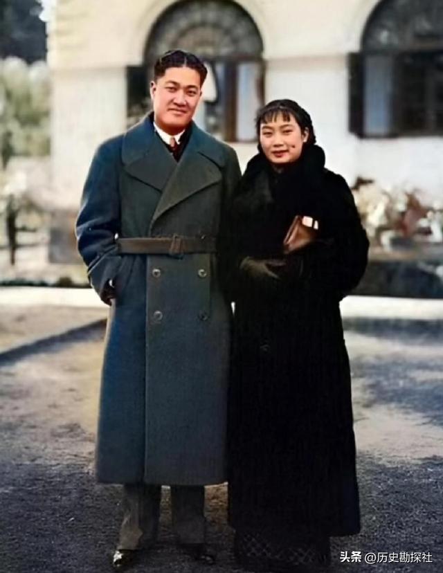 这就是戴笠胡蝶的真实样貌，一个狠一个美，货真价实的罕见照片