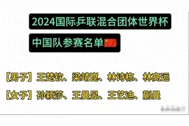 国乒战力全开！孙颖莎、王曼昱复出，成都混团世界杯值得期待！图片