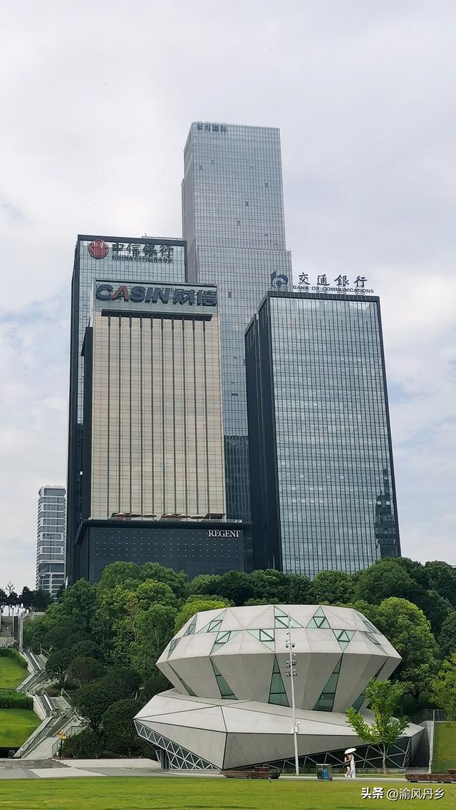 徒步行摄重庆城市风景