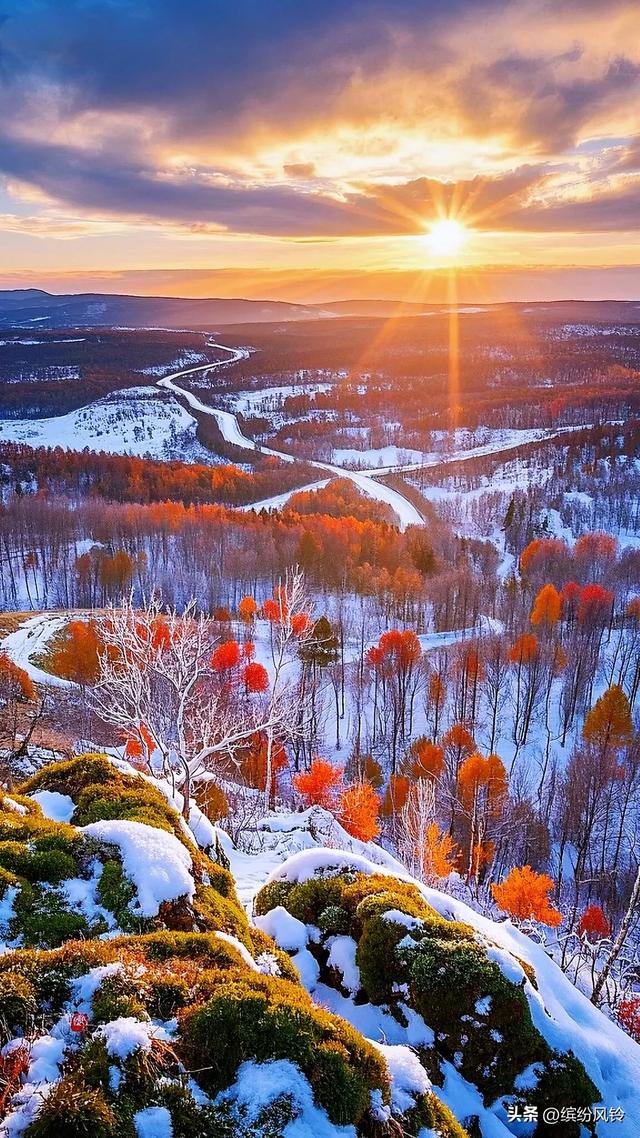 秋天的风景美如画