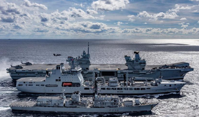 英国补给舰不敢过红海，屈辱绕路不得不忍