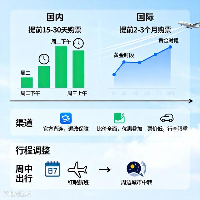 机票怎么买便宜！