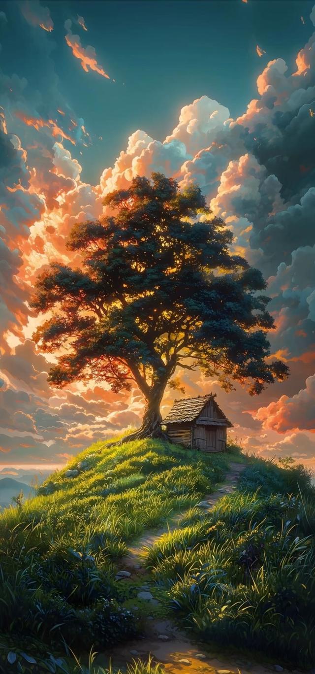 #治愈系风景 #美景 #风景画