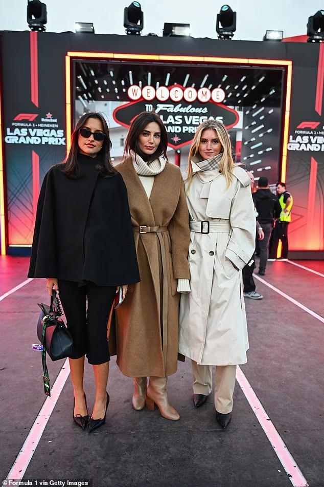 44岁碧昂丝陪F1七冠王飙车，衣着不当被网友力劝，“拉上拉链吧”