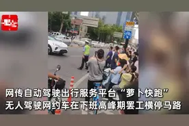 笑不活了！两个“萝卜快跑”狭路相逢互相谦让，交警大喊快走咧！图片