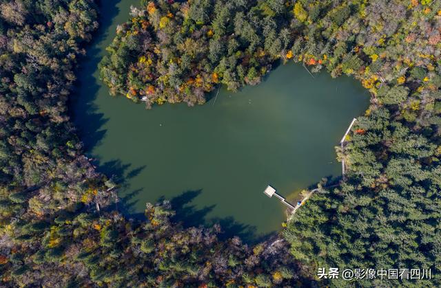 四川九寨沟：甲勿池金秋好风光