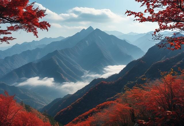 枫景如画，秋色满城！陕西这5个红叶观赏地，每一帧都是大片