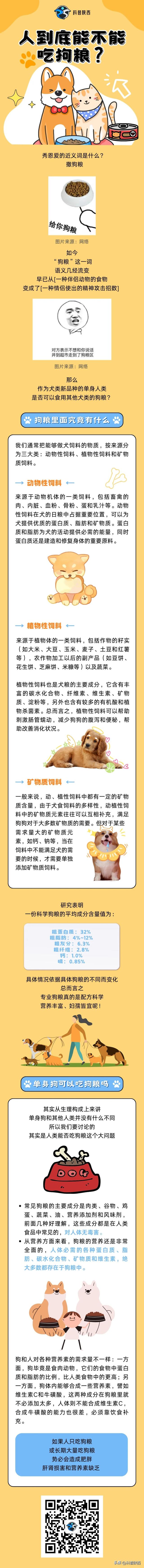 单身狗可以吃狗粮吗？