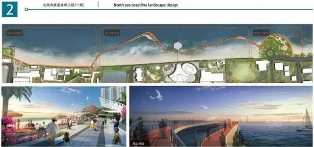 北海：黄金北岸海上观光栈道