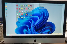 2010年的苹果mac一体机改高清显示器图片