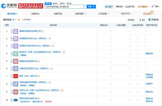 蓝思科技入股人形机器人公司中科慧灵
