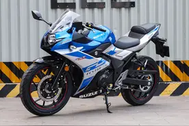 两万出头，豪爵铃木250跑车，配15L油箱，最大马力25匹图片