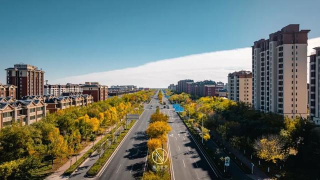 童话世界！深秋的生态城，美成了一幅画