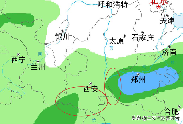 陕西省！明天8月4号，新一轮降雨中心已定，大雨暴雨分布如下！