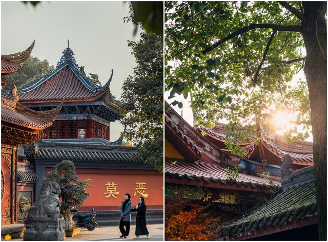 在成都，我找到了周末“一键静音”的地方，去白云寺发呆！