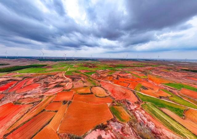 明光这片红石滩，美到让相机发烫