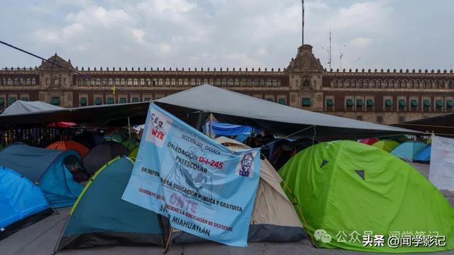 墨西哥城见闻：宪法广场•抗议大本营