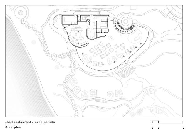 巴厘岛度假村上新！以魔鬼鱼为灵感的竹构建筑漂浮海天之间