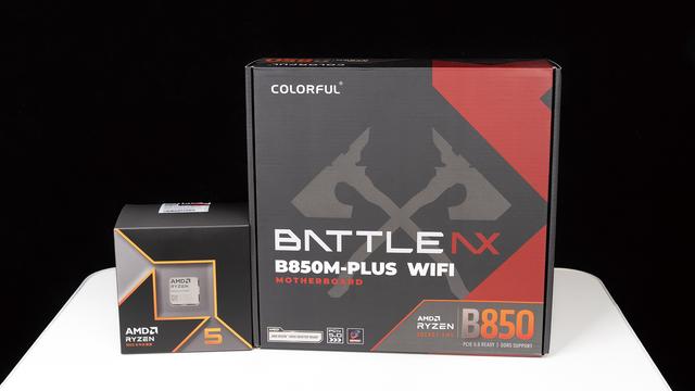 PBO 2+6400C28提升17%！锐龙5 9500F+七彩虹B850M黑刃首发超频