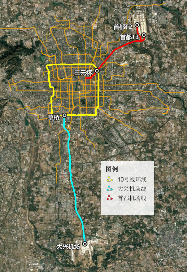 同样双机场，北京上海成都差距居然这么大！