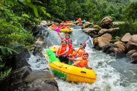 从“游客爆仓”到“口碑爆棚”，尧山大峡谷漂流凭啥成为“金名片”？图片