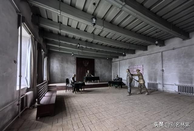 冒雨参观满洲里市博物馆和沙俄监狱陈列馆，铁道桥上看晚霞超美