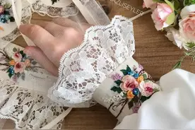 剩余的绣线拿出来绣了几朵玫瑰，家里的旧物都美翻了！（附教程）图片