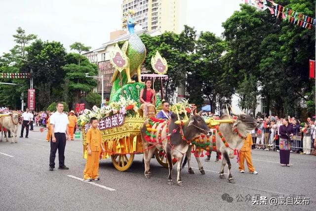 中缅胞波狂欢节刷屏了！牛车巡游、文化展演……瑞丽今天全城沸腾