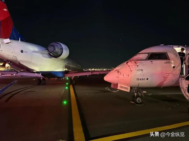 危机四伏！美机场两客机相撞，死神擦肩而过，美安全神话恐将崩塌