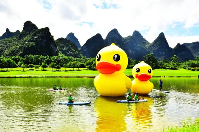 桂林：浆板荡漾桂海晴岚！